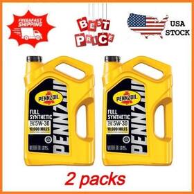 550058602 Pennzoil Full Synthetic 5w-30 Motor Oil 5 Quart 2 Packs