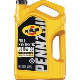 550058604 Pennzoil 5 Quart 10w-30 Full Synthetic Oil Pack Of 3