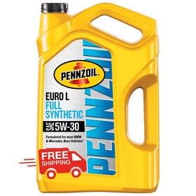 550051123 Pennzoil Quaker State Company Platinum Euro L Full Synthetic 5w-30 Motor Oil 5 Quart