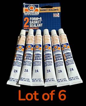 Permatex 079340800090 2 Form-a-gasket Pliable Non Hardening Sealant 2a Form A Gasket 6-pack Permatex 079340800090 2 Form-a-gasket Pliable Non Hardening Sealant 2a Form A Gasket 6-pack