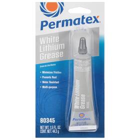 Permatex 079340803459 80345 White Lithium Grease 1.5 Oz