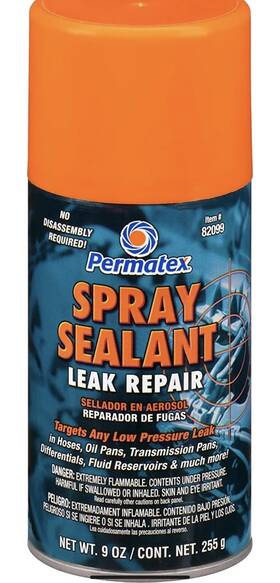 82099 Permatex 82009 Spray Sealant Leak Repair 9 Oz 82099 Permatex 82009 Spray Sealant Leak Repair 9 Oz