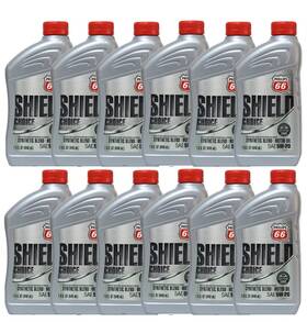 Phiillips 66 1074709 Motor Oil 5w20 Synthetic Blend 12 Quarts Phillips Shield Defense