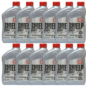 1074855 Phiillips 66 Local Pickup Synthetic Blend 10w30 Motor Oil 12 Quarts In Case Phillips
