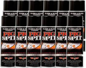 Pig Spit 898904001014 Glass And Plexi Cleaner Pgsb 12-pack