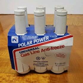 Poglam10 Polar Recochem Power Universal Gas Line Anti-freeze 6-pack 6x5fl. Oz. No. 4868
