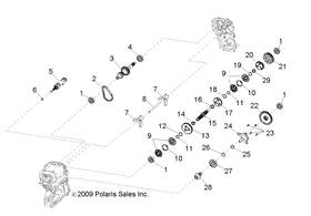 3234678 Polaris Helical Gear 36t Genuine Oem Part Qty 1