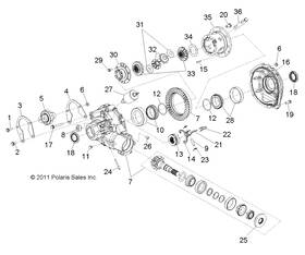 3234894 Polaris Side Gear Genuine Oem Part Qty 1
