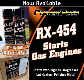 Rx-454 Power Plus 4244p Engine Starting Fluid 14.5oz Can Rx-454 Power Plus 4244p Engine Starting Fluid 14.5oz Can