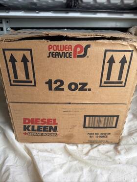 3012-09  Power Service Diesel Kleen Cetane Boost Fuel Additive 12oz 9 Pack Improve Powers