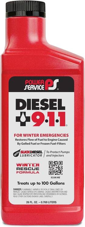 8026-12 Power Service Diesel 911-26 Ounce Pack Of 12 8026-12 Power Service Diesel 911-26 Ounce Pack Of 12