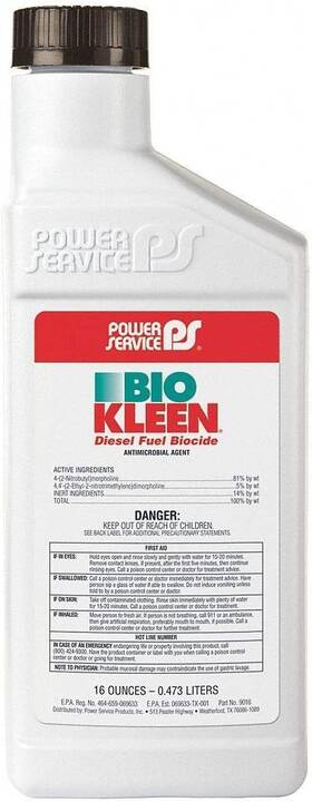 Power Service 9016-09 09016-09 Bio Kleen Diesel Fuel Biocide - 16 Oz