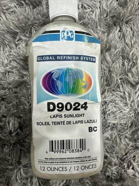 D9024 Ppg Global Refinish Lapiz Sunlight Used Bottle D9024 Ppg Global Refinish Lapiz Sunlight Used Bottle