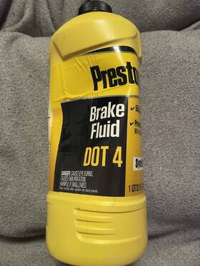 24114c Prestone New Brake Fluid Dot 4 1 Qt