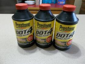Prestone 797496654205 3 Dot 4 Brake Fluid 12 Fl Oz Synthetic Free Ship