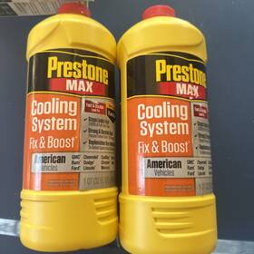 Prestone 797496881205 Max Cooling System Fluid American Vehicles Lot Of 2
