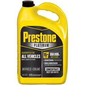 Af2500 Prestone Platinum Univ Antifreeze Coolant 15yr/350k Mi 1 Gal - Concentrate Af2500 Prestone Platinum Univ Antifreeze Coolant 15yr/350k Mi 1 Gal - Concentrate