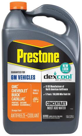 G16216 Prestone Dex-cool Anitfreeze/coolant Concentrate 1gal
