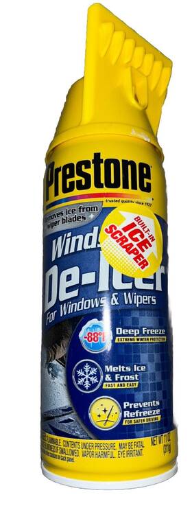 Sds002 Prestone P6214 Deicer Windshield Wiper With Scraper 11 Oz. Ounce As-242 P-4997 Sds002 Prestone P6214 Deicer Windshield Wiper With Scraper 11 Oz. Ounce As-242 P-4997