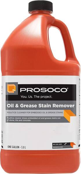 Prosoco 653429019056 Oil And Grease Stain Remover 3.8l