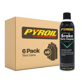 Pynvoc15-6 Pyroil Brake Parts Cleaner Spray Non-chlorinated 15 Oz Pack Of 6 - No Voc Pynvoc15-6 Pyroil Brake Parts Cleaner Spray Non-chlorinated 15 Oz Pack Of 6 - No Voc