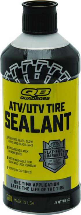 530848 Quadboss Tire Sealant 16 Oz For Atv Utv And Dirt Bikes - Stops Punctures Leaks 530848 Quadboss Tire Sealant 16 Oz For Atv Utv And Dirt Bikes - Stops Punctures Leaks