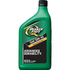 550034964 Quaker State Advanced Durability 10w40 1 Quart Motor Oil Pack Of 6