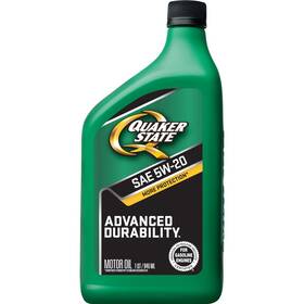 550035082 Quaker State Advanced Durability 5w20 1 Quart Motor Oil Pack Of 6