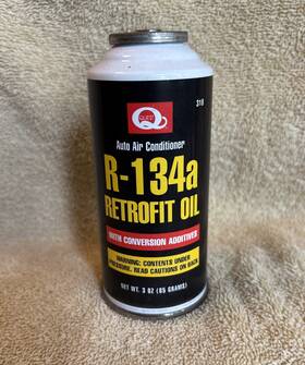 Quest 047876003186 Auto Air Conditioner R-134a Retrofit Oil With Conversion Additives