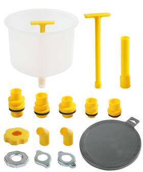 Racoona 882scfbtzq002 Coolant Funnel Kitcoolant Radiator Flush Kitcar Accessories No Spill Cool