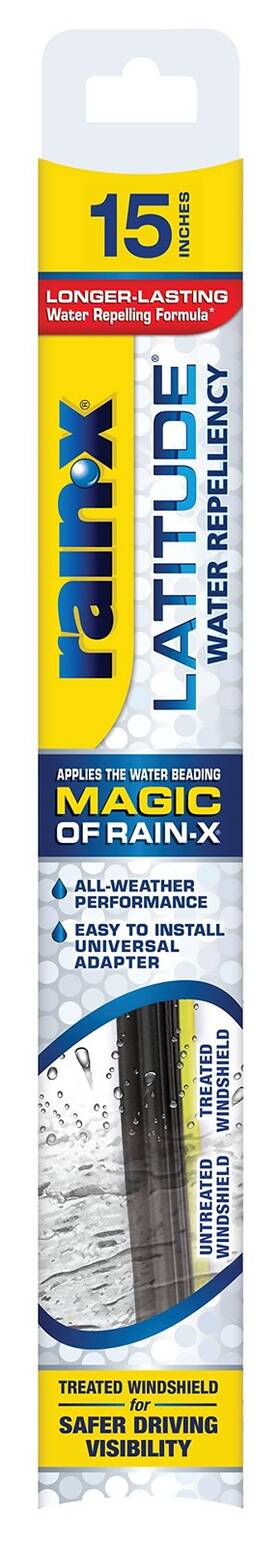 Rain-x 5079273 Rain-x 5079273-2 Latitude 2-in-1 Water Repellent Wiper Blades 15 Inch