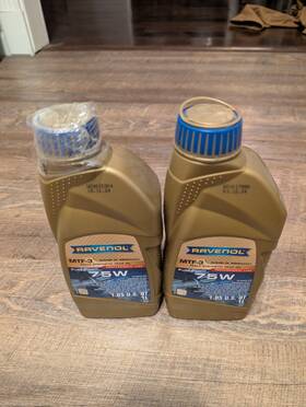 Ravenol J1c1003 Mtf-3 75w 2 - 1 Liter Bottles