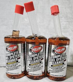 Red Line 083522601030 Lot 3 Si-1 Complete Fuel System Cleaner Concentrated 15oz Each