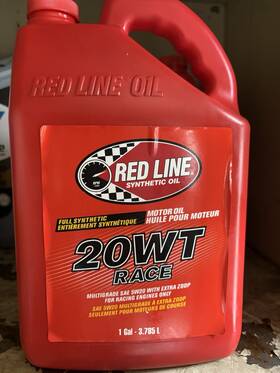 10205 Red Line 20wt Oil - 1 Gallon