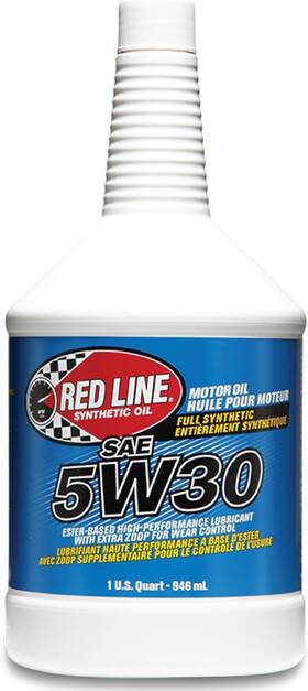 15304-6 Red Line 15304 Sae 5w30 Fully Synthetic Motor Oil - 1 Quart 6 Pack 15304-6 Red Line 15304 Sae 5w30 Fully Synthetic Motor Oil - 1 Quart 6 Pack