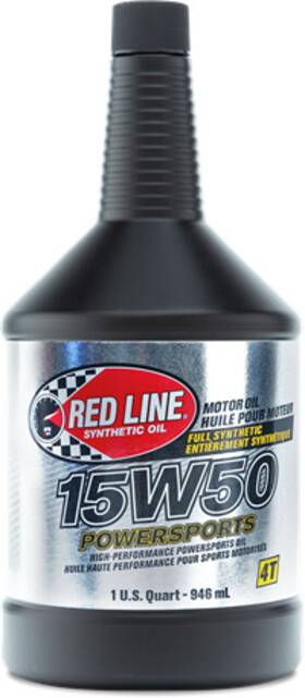 42104 Red Line Powersports Motor Oil - 15w50 1qt