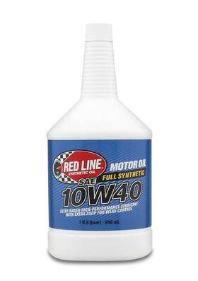11404 Red Line Oil Motor - 10w40 Synthetic 1 Quart Each