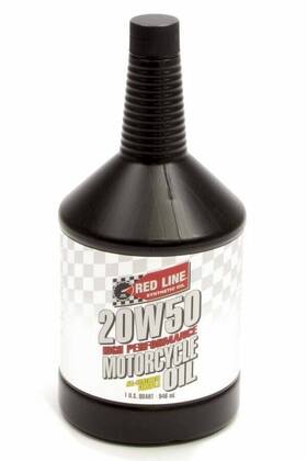 42504 Red Line Oil Motor - 20w50 Synthetic 1 Quart Motorcycle Each
