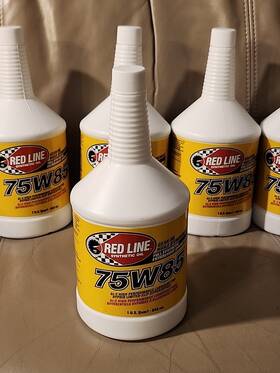 R1223 Red Line High Performance 75w85 Gl-5 Gear Oil. 1 Quart
