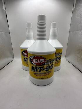 Rd-50304x3 Red Line 50304 Mt-90 75w90 Gl-4 Gear Oil 1 Quart Pack Of 3