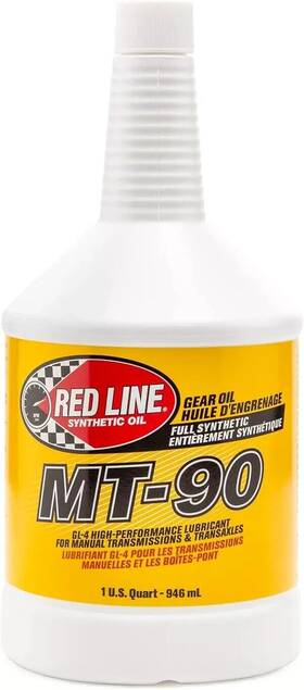 Red-50304 Red Line Mt-90 75w-90 Gl-4 Manual Transmission And Transaxle Lubricant 1 Quart 50304