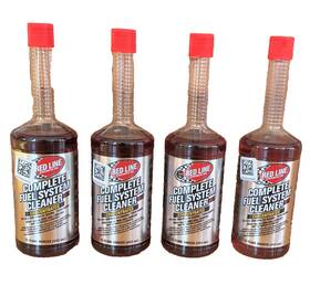 Red-60103-4 Red Line 60103 Si-1 Complete Fuel System Cleaner 15oz Bottles 4