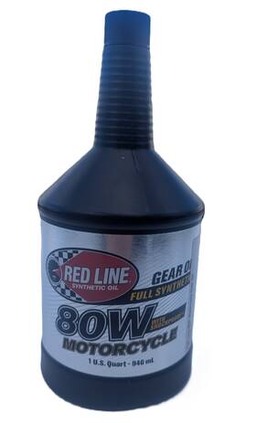 Red42704 Red Line 42704 80w Motorcycle Gear Oil With Shockproof - 1 Quart Red42704 Red Line 42704 80w Motorcycle Gear Oil With Shockproof - 1 Quart