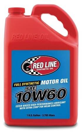 11705-4 Red Line Synthetic Oil 10w60 Motor 1 Gallon - Case Of 4