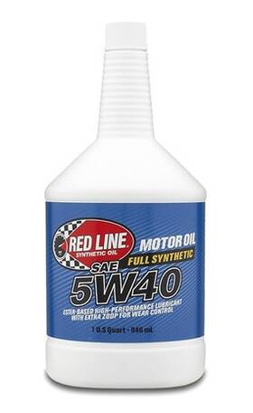 15404-12 Red Line Synthetic Oil 5w40 Motor 1 Quart - Case Of 12