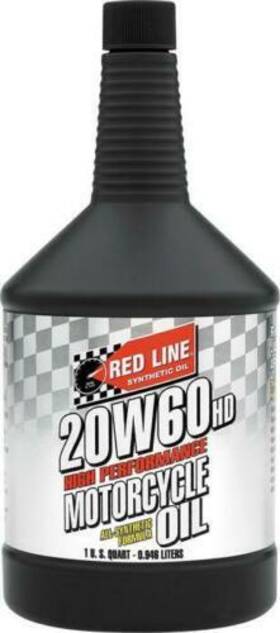 Red12604 Redline Oil 12604 20w60 Heavy Duty Motorcycle Synthetic - 1 Quart Red12604 Redline Oil 12604 20w60 Heavy Duty Motorcycle Synthetic - 1 Quart