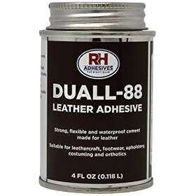 Duall-88 Rh Adhesives K17002a Leather Adhesive Upholstery Glue 4 Ounce Can With Brush Duall-88 Rh Adhesives K17002a Leather Adhesive Upholstery Glue 4 Ounce Can With Brush