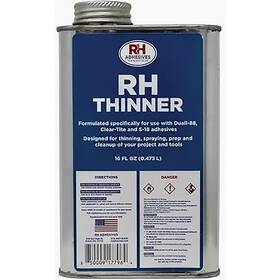Duall-88 Rh Adhesives K17003c Thinner For Clear-tite S-18 16 Ounce Can Duall-88 Rh Adhesives K17003c Thinner For Clear-tite S-18 16 Ounce Can