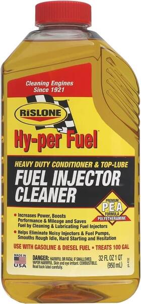 4732  Rislone Fuel Injector Cleaner With Upper Cylinder Lubricant - 32 Oz