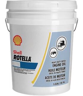 550054470 Rotella Shell T1 50w Heavy Duty Diesel Engine Oil 1 - 5 Gallon Pail